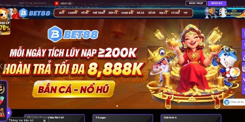 Lưu ý khi thực hiện truy cập vào nhà cái Bet88